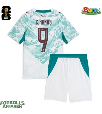 Portugal Goncalo Ramos #9 Bortaställ Barn VM 2026 Kortärmad (+ Korta byxor)